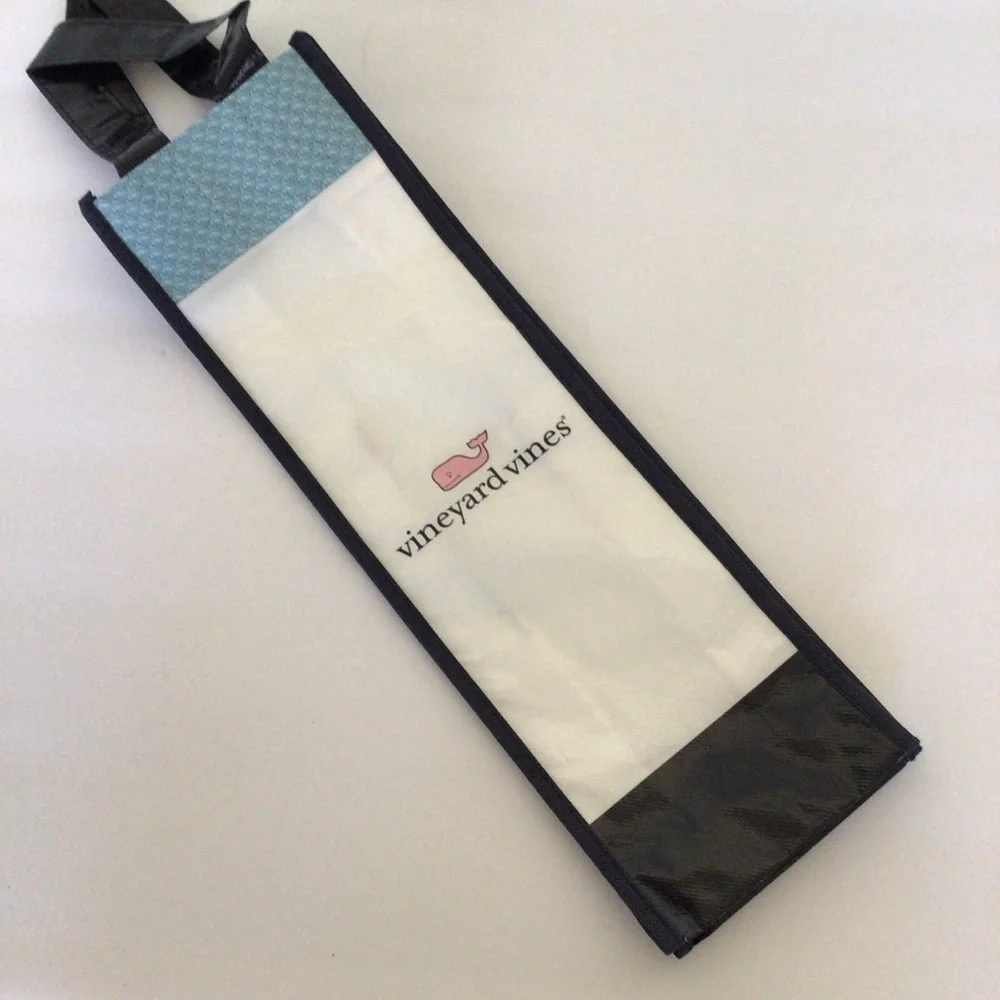 VINEYARD VINES REUSABLE BAG WINE BOTTLE SI…